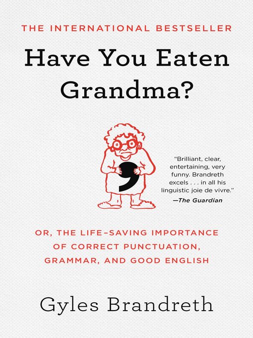 Title details for Have You Eaten Grandma? by Gyles Brandreth - Wait list